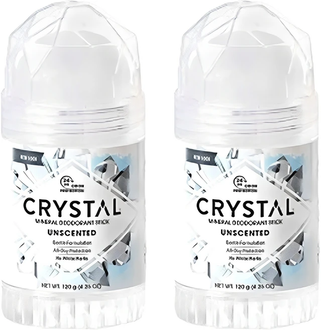 크리스탈 바디 데오드란트 스틱, 120g, 2개 - 쿠팡