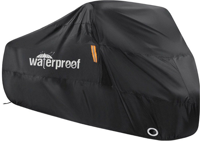 로얄클라쓰 오토바이 보호 방수 커버, 블랙