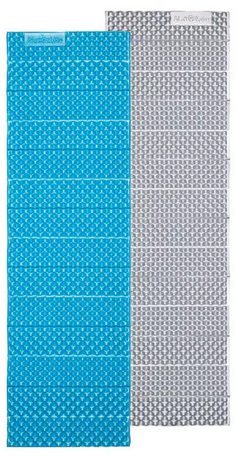 Naturehike 挪客 加厚折疊蛋巢墊 NH20FCD07 0.8 KG I*PE+鋁箔, 湖藍色, 1組