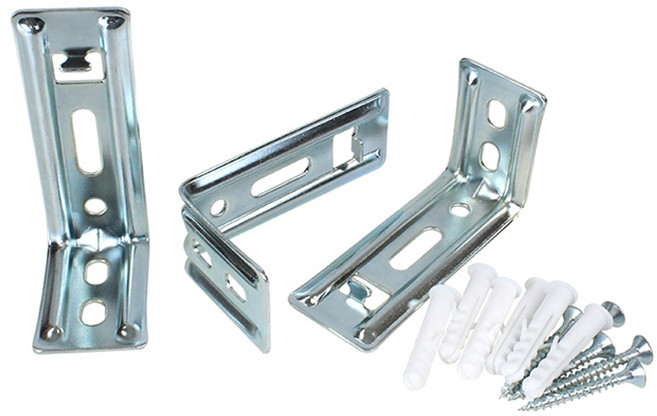 코텍스 커튼꺽쇠 대 3p 세트, 혼합색상, 1세트