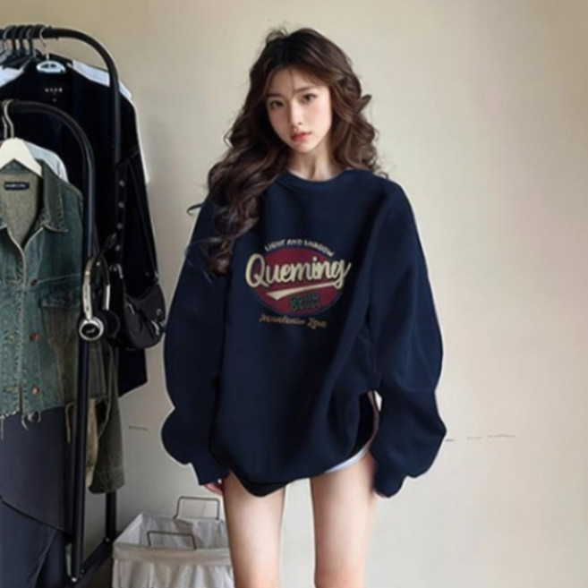 피어니스트 레트로 아메리칸 박시핏 맨투맨