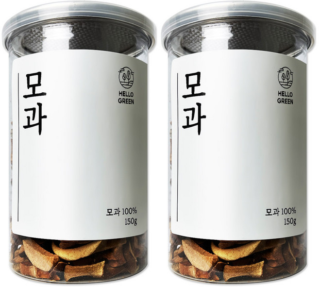 헬로우그린 국내산 건조 모과, 150g, 2개, 1개입