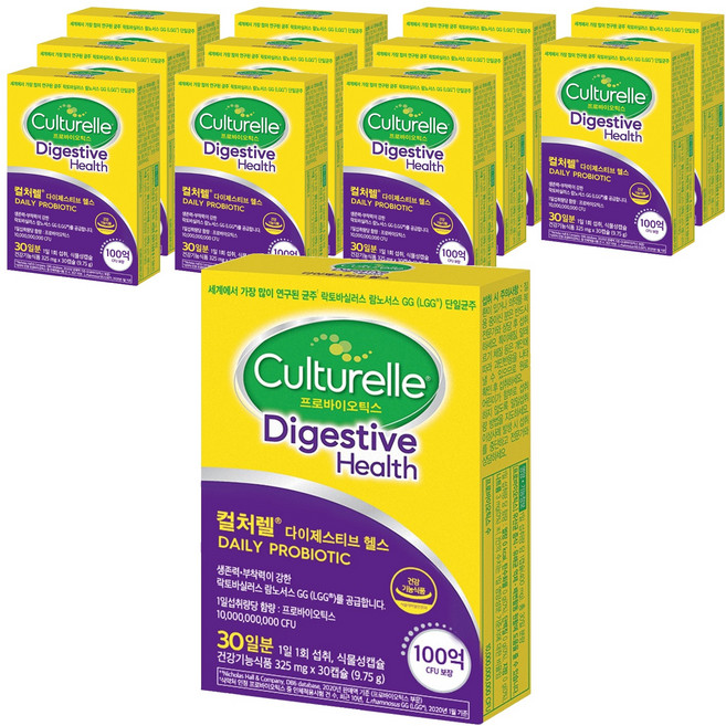 Culturelle 康萃樂 日常益生菌膠囊, 30顆, 12盒