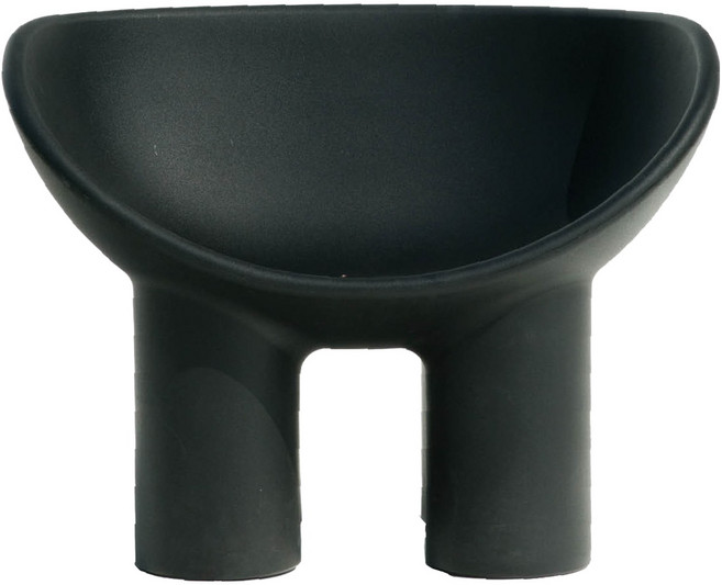 드리아데 롤리폴리 암체어, 블랙 green collection, 1개