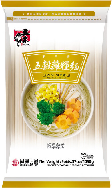 五木 五穀雜糧麵家庭號, 1.05kg, 1包