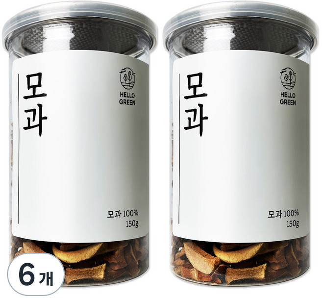 헬로우그린 국내산 건조 모과, 150g, 6개, 1개입