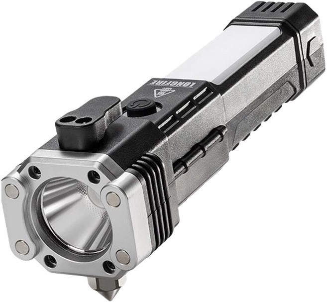 LONGFIRE 龍之火 車用應急燈 USB充電 17.5 x 6.8 x 4.8cm 120g, 1個