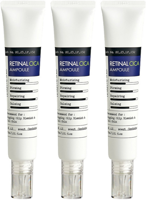 DermaFactory 視黃醇積雪草安瓶, 3條, 30ml