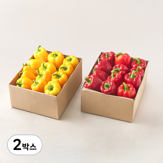 못생겨도 맛있는 파프리카, 2kg, 1개입, 2박스