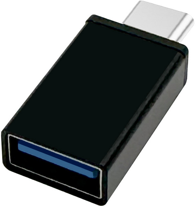 칼론 C타입 OTG젠더, KR-COTG(블랙), 1개