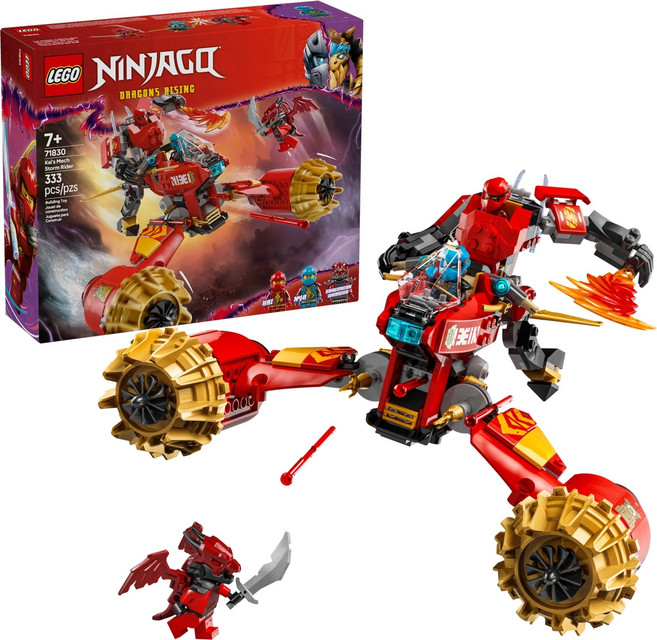LEGO 71830 ninjago 赤地的機械人風暴騎士, 1盒