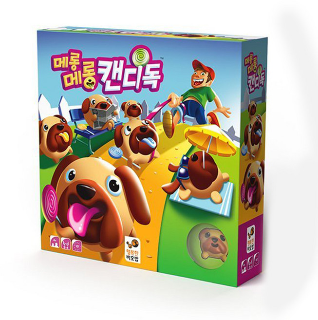 행복한바오밥 메롱메롱 캔디독 보드게임, 혼합색상, 1개
