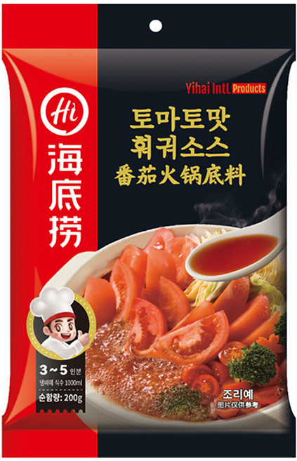 하이디라오 토마토맛 훠궈 소스, 200g, 1개