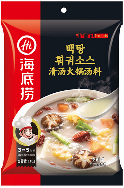 하이디라오 백탕 훠궈소스, 110g, 1개