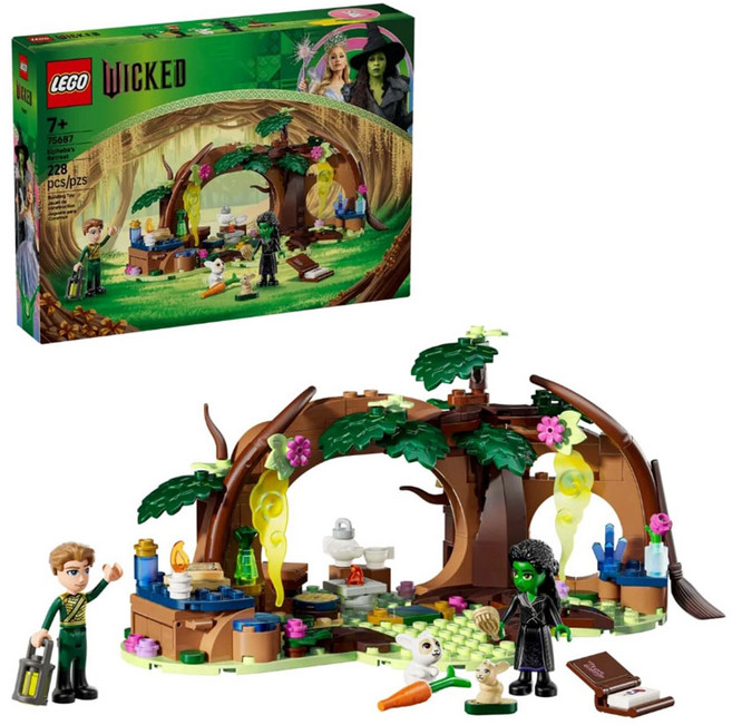 LEGO 樂高 75687 魔法壞女巫系列 艾法芭的隱居處 Elphaba's Retreat, 1套, 多色
