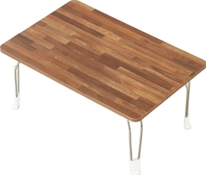 SUWOO 萬用折疊桌 木頭色 1個