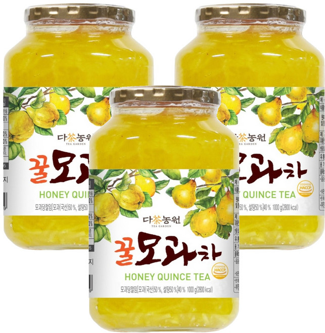 다농원 꿀모과차, 1kg, 1개입, 3개