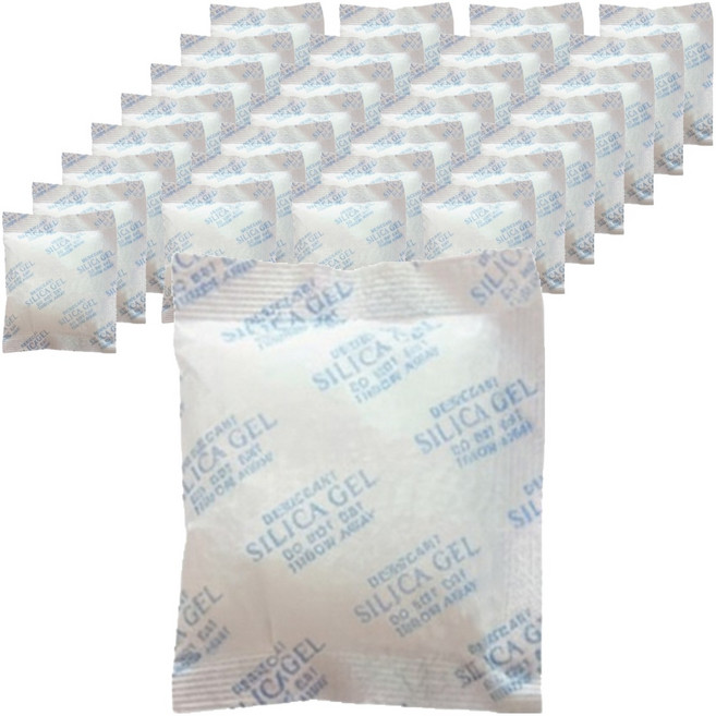 바우온 실리카겔 신발 의류 서랍장 산업용 제품보관 포장, 30g, 30개