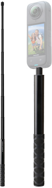 스페이스쉴드 인스타360 X4 호환 아스트로플로우 6단 확장 인비저블 셀피 스틱 세트 1.5m, 1세트