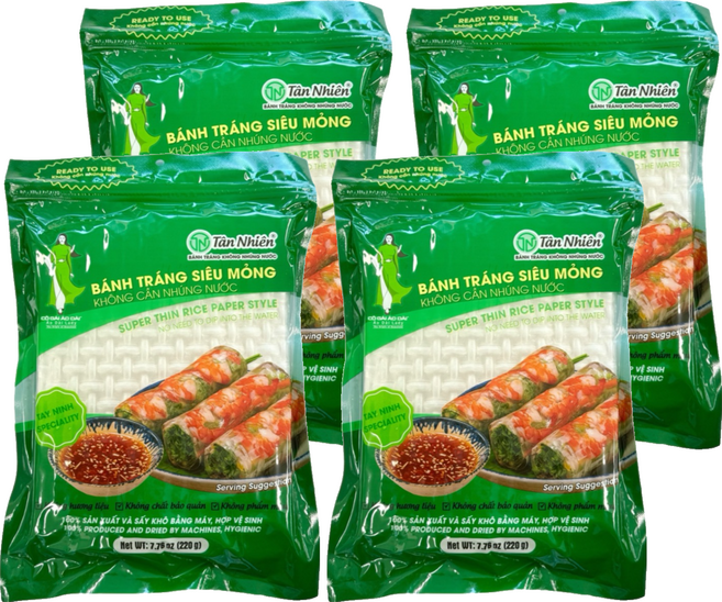 Tan Nhien Banchang Ssiummong米紙, 4個, 220g