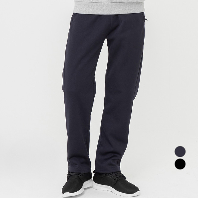 캐럿 남성용 3 포켓 방한 기모 트레이닝 작업 바지