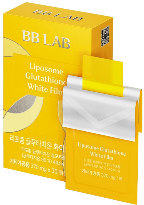 BB LAB 科研 NutriONE 脂質體穀胱甘肽美白口溶膜 30入, 11.1g, 1個