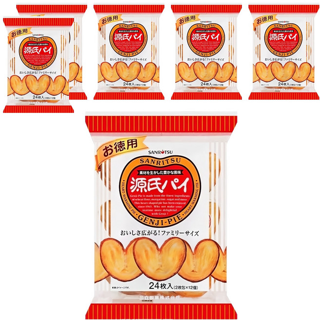 SANRITSU 三立製菓 源氏派 源氏派餅, 240g, 6袋