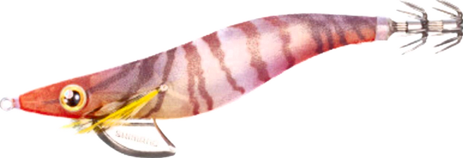 SHIMANO 閃光 木蝦 Sephia Clinch FLASHBOOST 軟絲 001 3.5號, 粉紅色, 19g, 1個