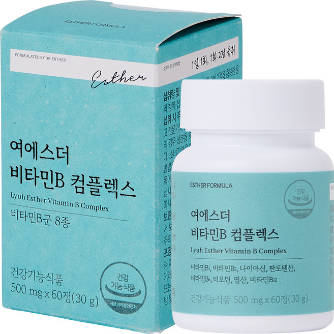 에스더포뮬러 여에스더 비타민B 컴플렉스 30g, 1개, 60정