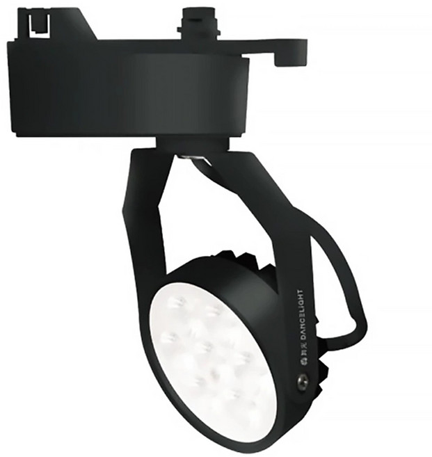 DANCELIGHT 舞光 LED 微笑軌道燈 8W 4000K自然光, 貴族黑款, 1個