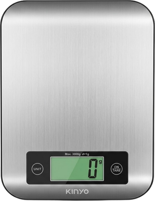 Kinyo 不鏽鋼電子食物秤, DS-002, 1個