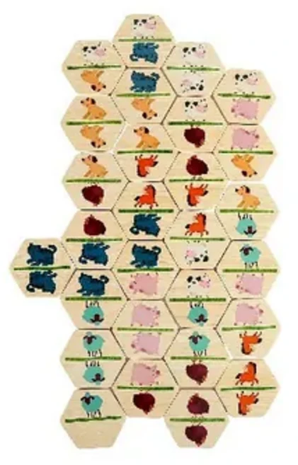 ToP BRIGHT 特寶兒 農場動物配對遊戲 1組, 28片