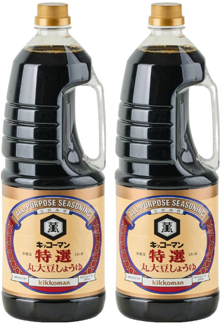 기꼬만 특선 환대두 간장, 1.8L, 2개