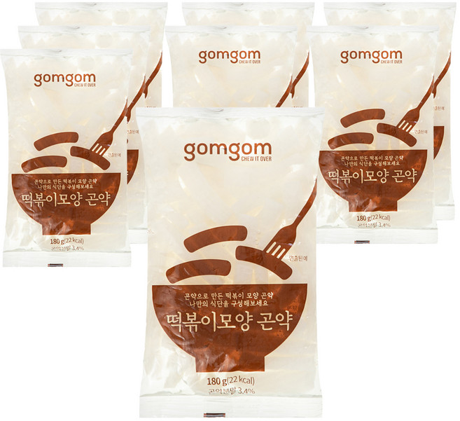 곰곰 떡볶이 곤약, 1.44kg, 1세트