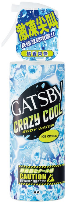 GATSBy 魔法激凍體用噴霧 橘香, 170ml, 1件