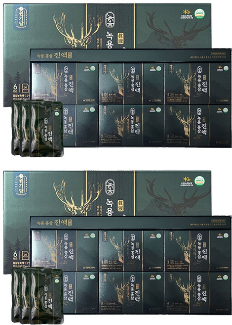 고려인삼 녹용 홍삼 진액, 30회분, 2개
