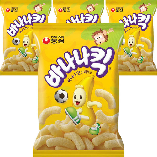 바나나킥, 118g, 4개