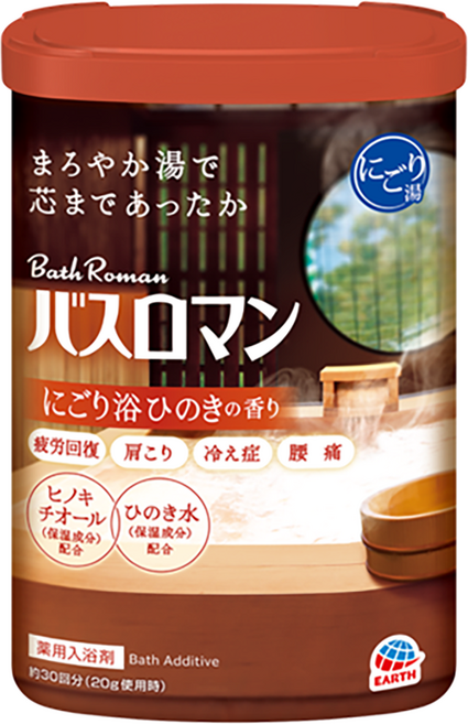바스로망 입욕제 히노끼, 600g, 1개