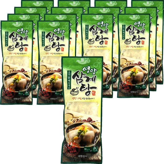 고미네 영양 삼계탕 재료, 15개, 90g