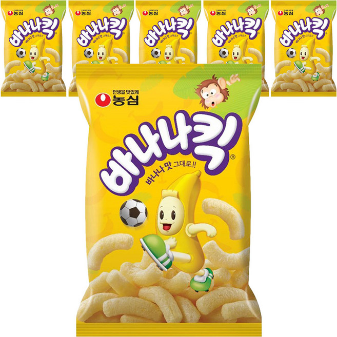 바나나킥, 118g, 6개