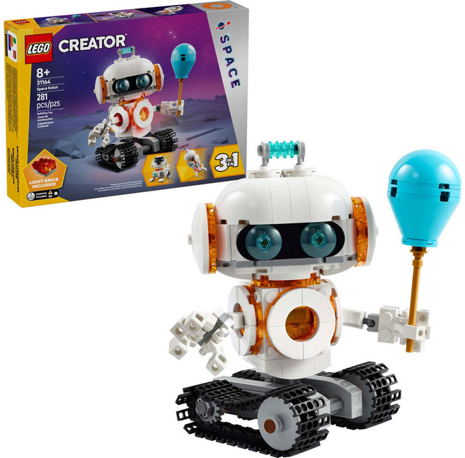 LEGO 31164 創意百變三合一系列, 多色, 1盒