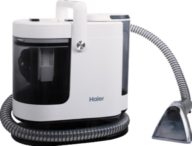 Haier 海爾 白兵長蒸氣織物清潔機 內附2種刷頭, R9, 漢玉白