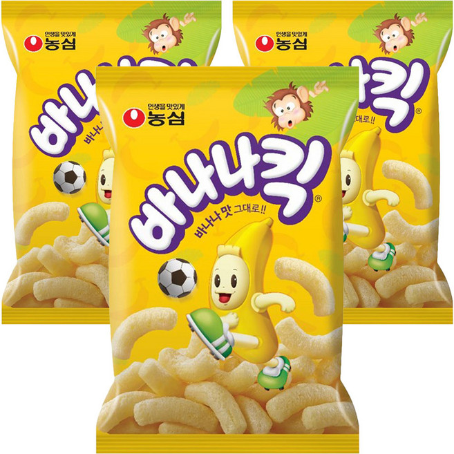 바나나킥, 118g, 3개