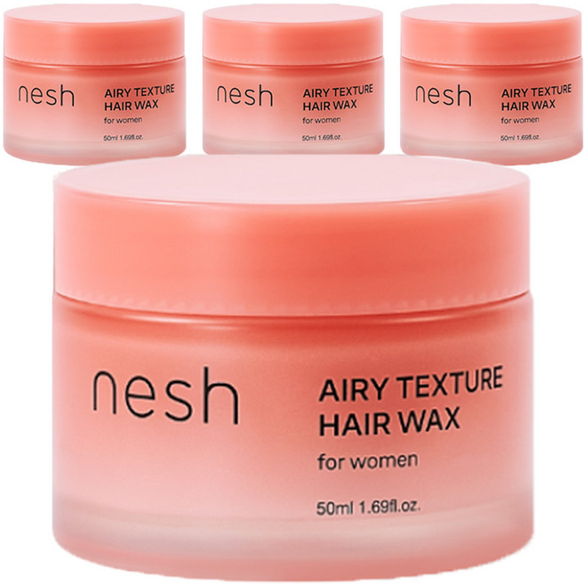 네쉬 에어리 텍스처 헤어 왁스, 50ml, 4개