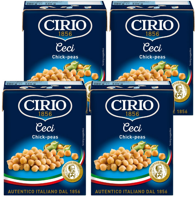CIRIO 埃及豆/鷹嘴豆, 380g, 4個