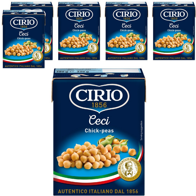 CIRIO 埃及豆/鷹嘴豆, 380g, 6個
