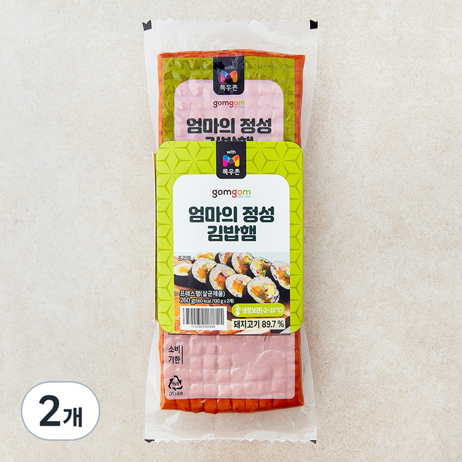 곰곰 엄마의 정성 김밥햄, 260g, 2개