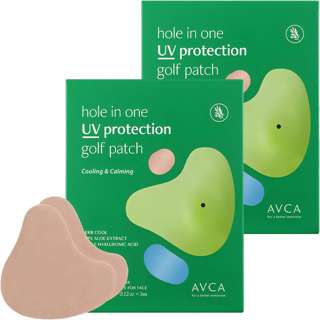아브카 홀인원 자외선 차단 골프 선패치, 3.5g, 10개