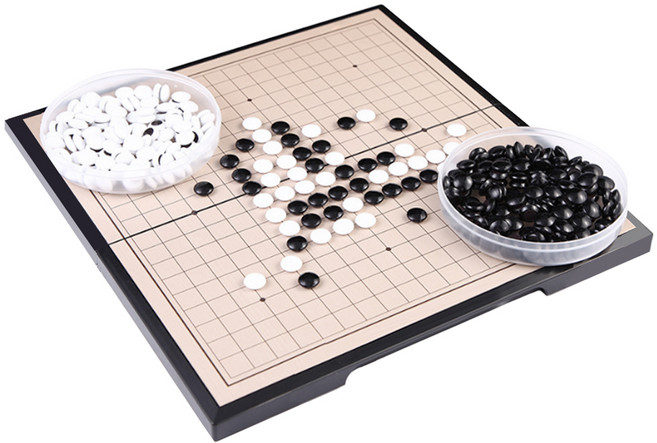 탐사 휴대용 접이식 자석 바둑 세트 L, 혼합색상, 1세트