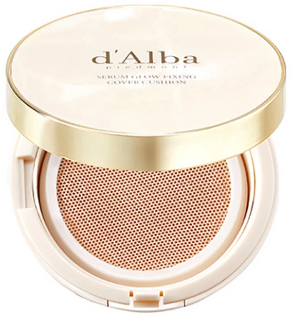 [비건뷰티] 달바 세럼 글로우 픽싱 커버 쿠션 파운데이션 17g, 21호, 1개 - 쿠팡